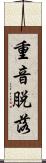 重音脱落 Scroll
