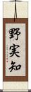 野実知 Scroll