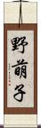 野萌子 Scroll