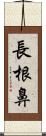 長根鼻 Scroll