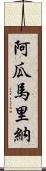 Aguamarina Scroll