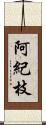 阿紀枝 Scroll