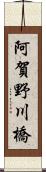 阿賀野川橋 Scroll