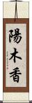 陽木香 Scroll