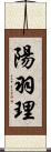 陽羽理 Scroll