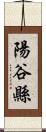 陽谷縣 Scroll