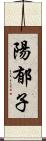 陽郁子 Scroll