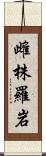 雌株羅岩 Scroll