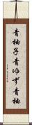 青柚子 Scroll