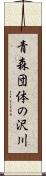 青森団体の沢川 Scroll