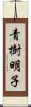 青樹明子 Scroll