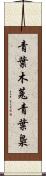 青葉木菟 Scroll