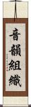 音韻組織 Scroll