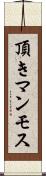 頂きマンモス Scroll
