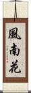 風南花 Scroll