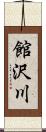 館沢川 Scroll