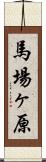 馬場ヶ原 Scroll