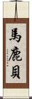 馬鹿貝 Scroll