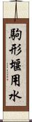 駒形堰用水 Scroll