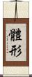 體形 Scroll