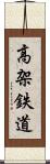 高架鉄道 Scroll