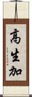 高生加 Scroll