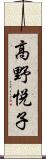 高野悦子 Scroll