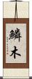鱗木 Scroll