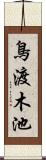 鳥渡木池 Scroll