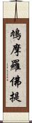 鳩摩羅佛提 Scroll