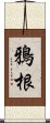 鴉根 Scroll