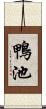 鴨池 Scroll