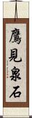 鷹見泉石 Scroll