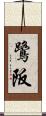 鷺阪 Scroll