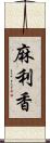 麻利香 Scroll