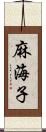 麻海子 Scroll