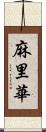 麻里華 Scroll