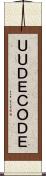 ＵＵＤＥＣＯＤＥ Scroll