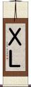ＸＬ Scroll