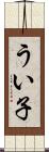うい子 Scroll