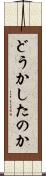 どうかしたのか Scroll