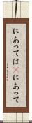 にあっては(P) Scroll