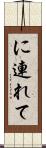 に連れて Scroll