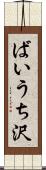 ばいうち沢 Scroll