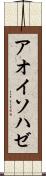 アオイソハゼ Scroll