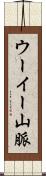 ウーイー山脈 Scroll
