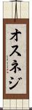 オスネジ Scroll