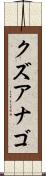クズアナゴ Scroll