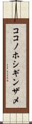 ココノホシギンザメ Scroll