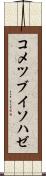 コメツブイソハゼ Scroll